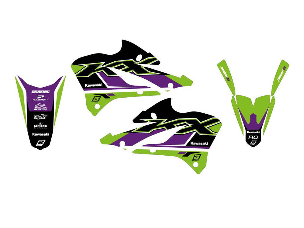 Blackbird Graphic Kit Dream 5 KX85 22-23
