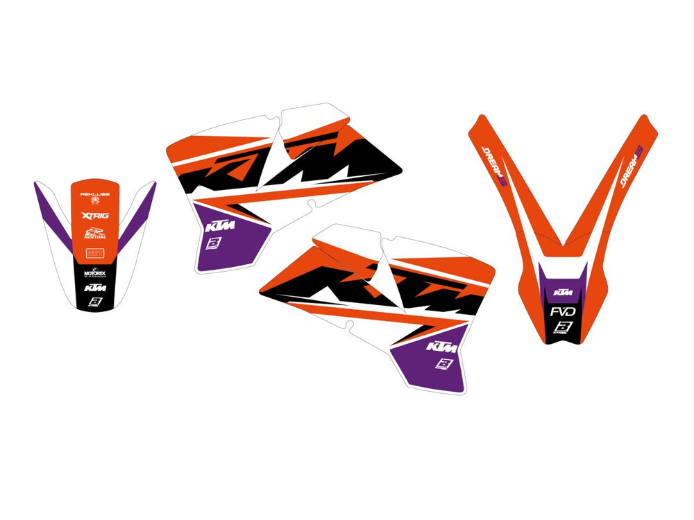 Blackbird Graphic Kit Dream 5 SX 01-04