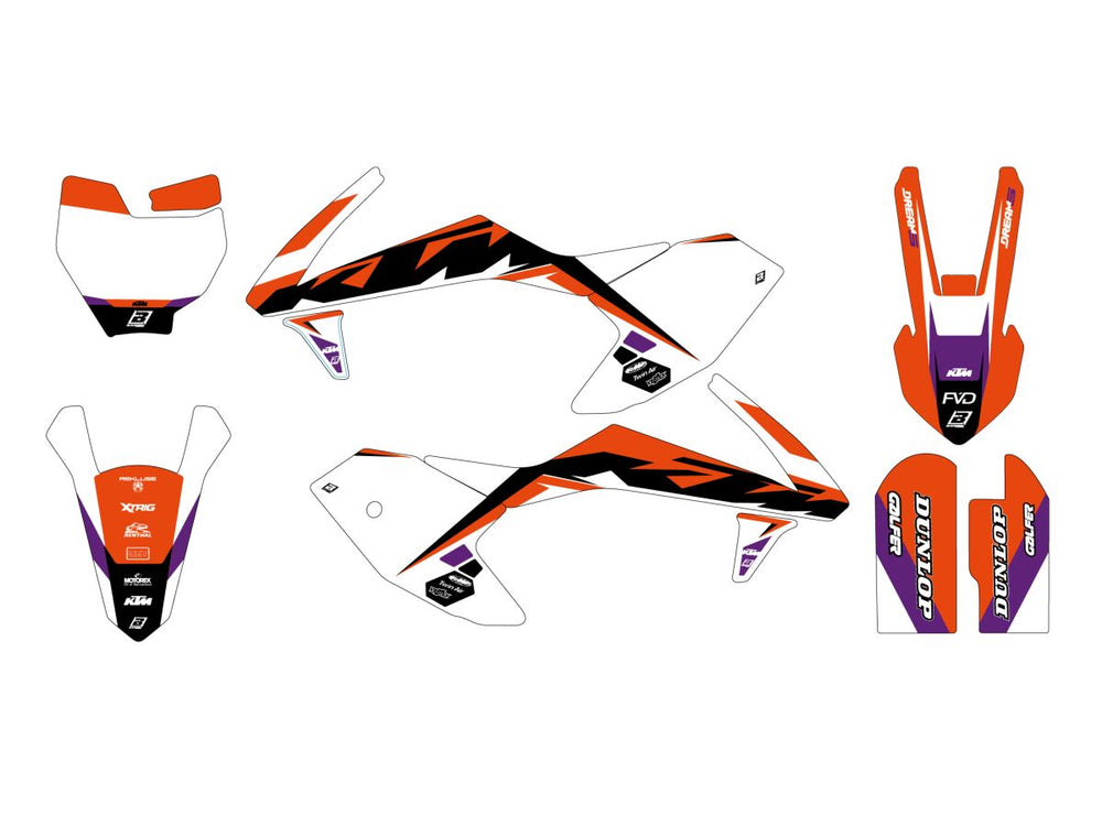 Blackbird Graphic Kit Dream 5 SX50 16-20