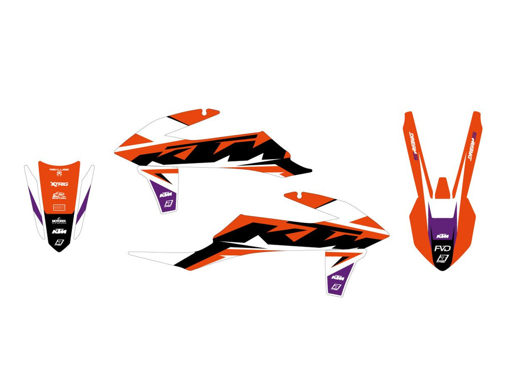 Blackbird Graphic Kit Dream 5 KTM 19-22