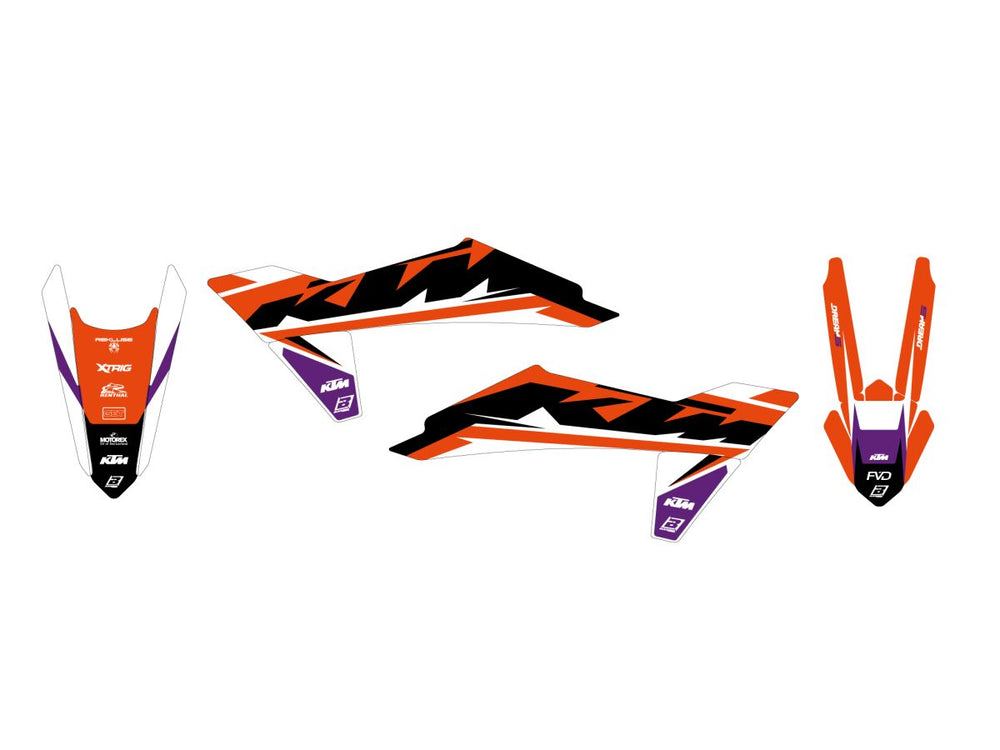 Blackbird Graphic Kit Dream 5 KTM 23