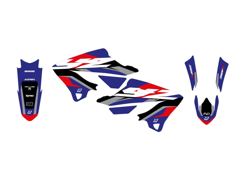 Blackbird Graphic Kit Dream 5 YZ 125/250