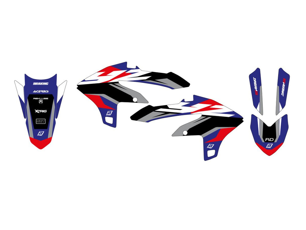 Blackbird Graphic Kit Dream 5 YZF 450 23
