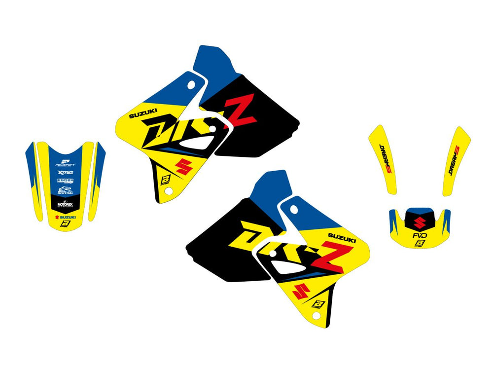 Blackbird Graphic Kit Dream 5 DRZ 400