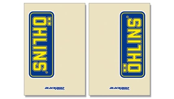 Blackbird Fourche Autocollants Ohlins CL