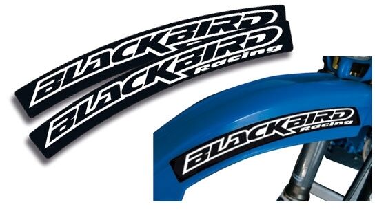 Blackbird Garde-boue Avant Autocollant