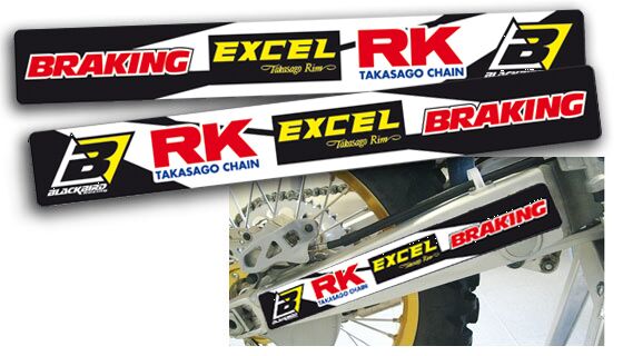 Blackbird Bras Oscillant Sponsor Autocollant