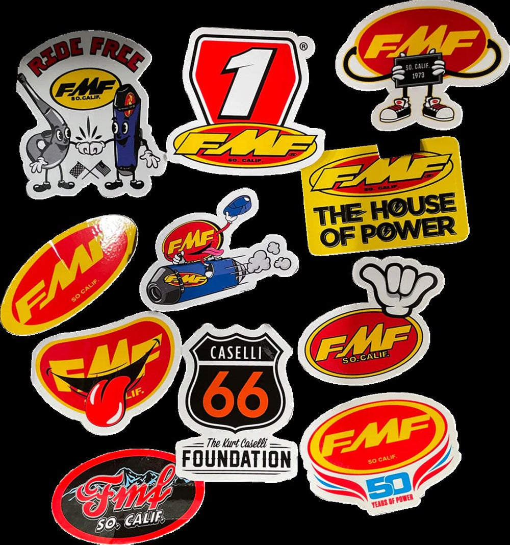 FMF Autocollant Pack Go Fast Hav