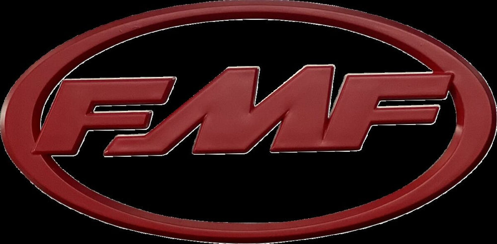 FMF Autocollant FMF 3D Rouge