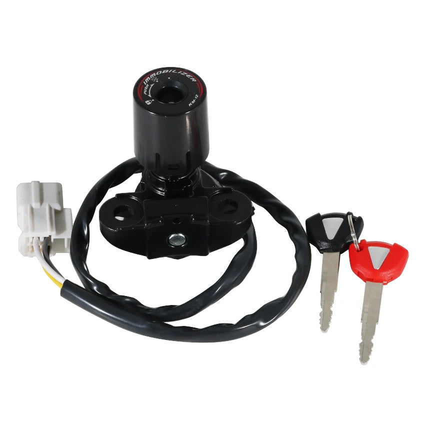 Moto allumage commodo avec clé pour Kawasaki ZX1000 ZX1400 ZX636 Ninja 1000 ZX6R ZX14R ER650 ER6N 27005-0556