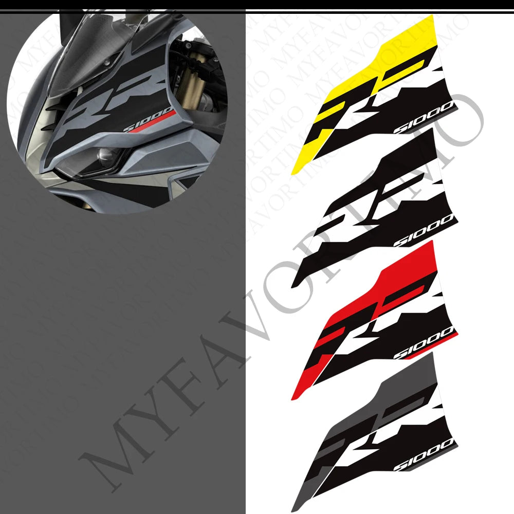 Pour S1000RR S 1000 RR S1000 moto coque carénage protection réservoir genou plaquette autocollants 2025 2026