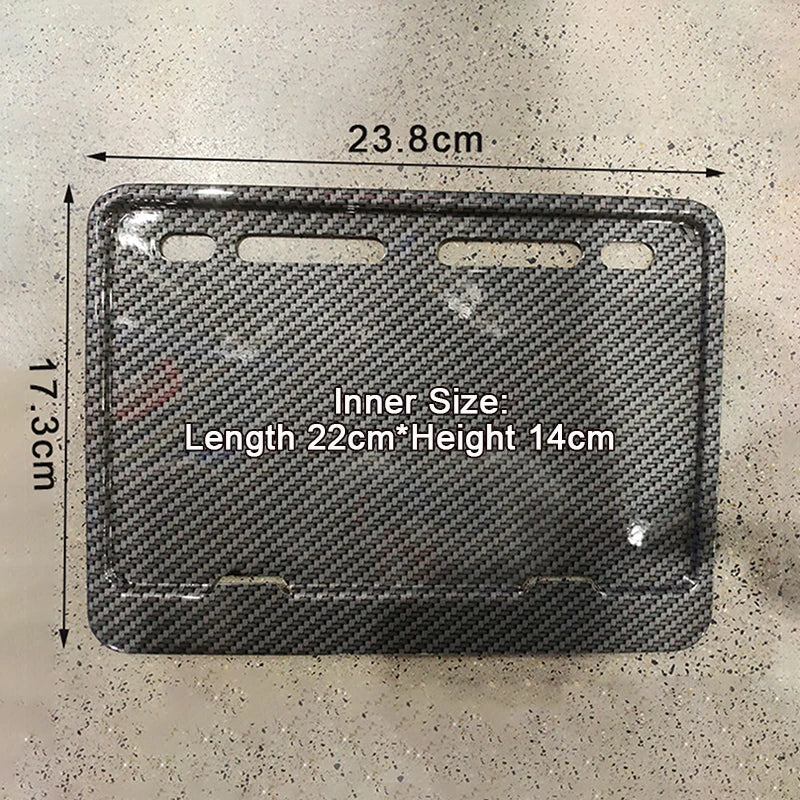 High-quality universel moto accessoires aluminium support de plaque support