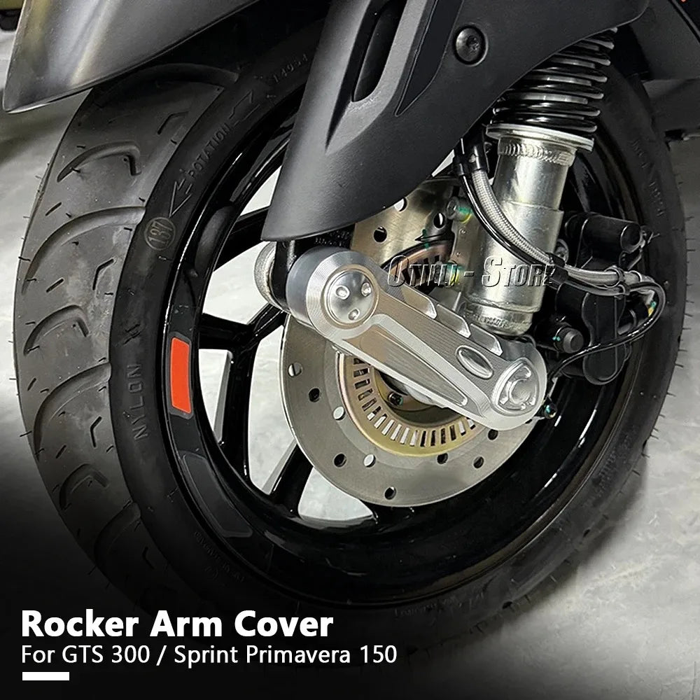 Pour Vespa GTS300 GTS 300 Sprint 150 Primavera 150 SPRINT150 moto swing rocker arm protection embouts fourche avant protection