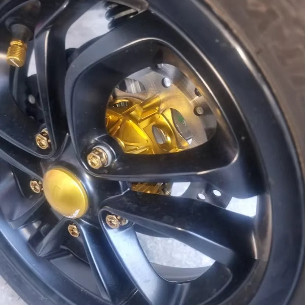 Pour Vespa GTS 300 GTS300 2014 - 2016 2017 2018 2019 2020 2021 2022 moto accessoires forgé avant roue hubs base roue