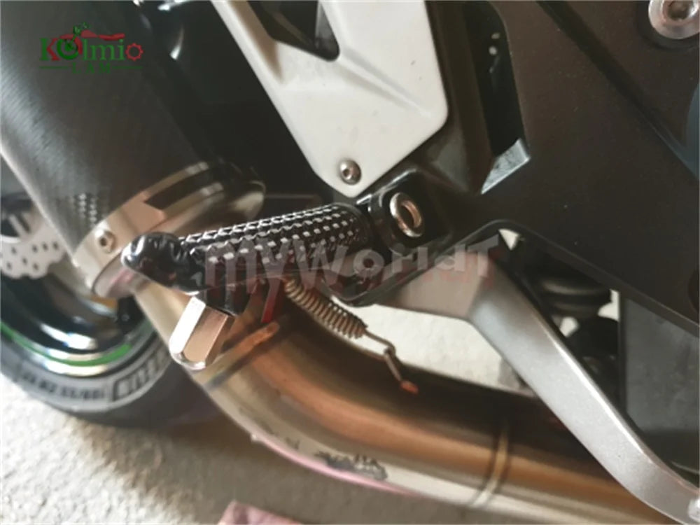 Pour Kawasaki Ninja ZX6R ZX10R Z1000 Z750R Z800 Z H2 Z1100 SE moto avant repose-pied