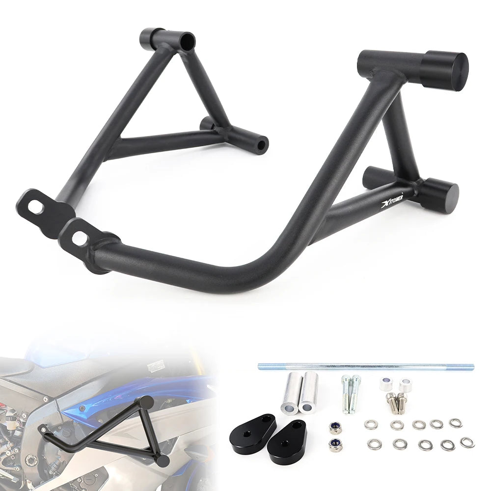 Moto stunt cage protège-moteur pare-carter pour Yamaha YZF R6 2006-2016 YZF-R6 YZFR6 pare-chocs carénage cadre protection course rail
