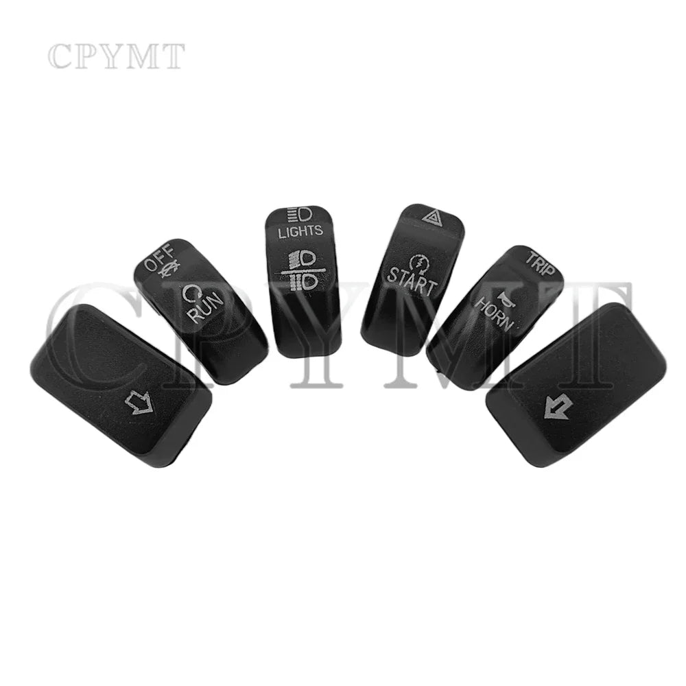 Moto commande commodo bouton bouchon kit pour Harley Dyna 12-17 Softail 11-15 Sportster Street Fat Bob