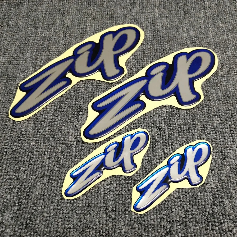 Scooter 3D emblème logo autocollant autocollants pour Vespa zip 2T 4T 125 SP 50 100 50CC 2016 2017 2018 2019 2020