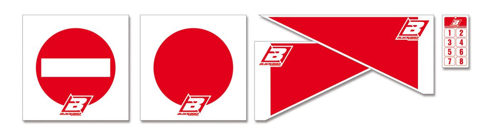 Blackbird Enduro Track Signs Kit