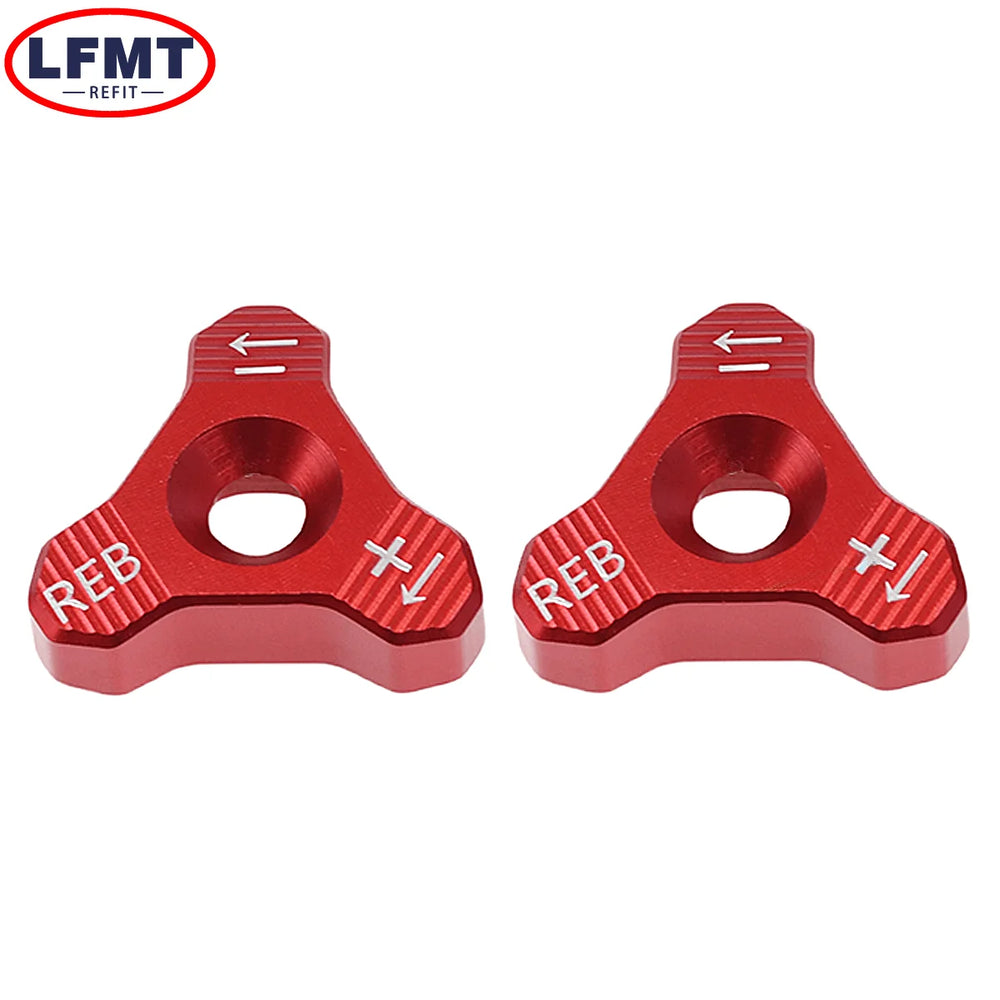 Motocross CNC 48MM avant amortisseur fourche knob adjuster boulon pour KTM EXC SX SXF XCW XCF EXCF excr pour Husqvarna tcte FC fe TX
