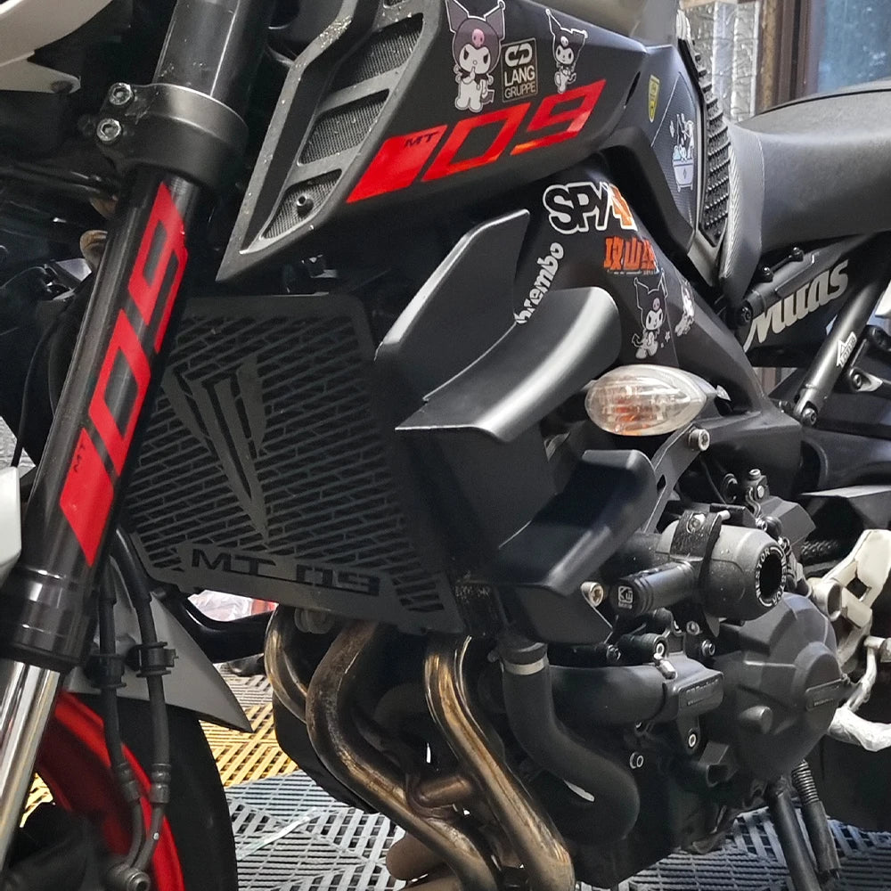 Pour Yamaha MT-09/SP latéral aile latéral aileron frontal aileron MT09 2017 2018 2019 2020 avant aileron inférieur aileron flank