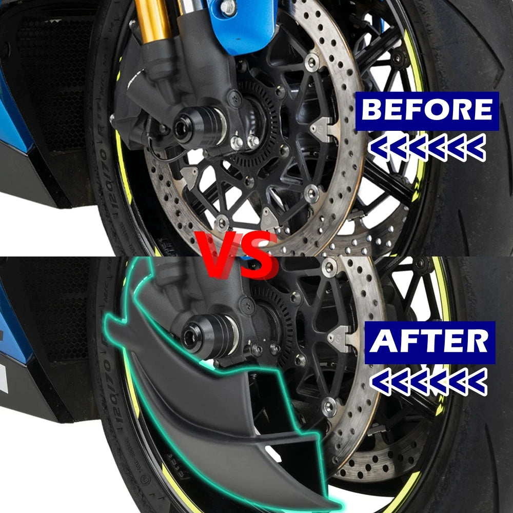 Pour Suzuki GSX-R1000 2009-2025 GSX-R1000R 2017-2025 GSXR 1000R GSXR1000 air ducts frein étrier protection de radiateur frein disque refroidisseur