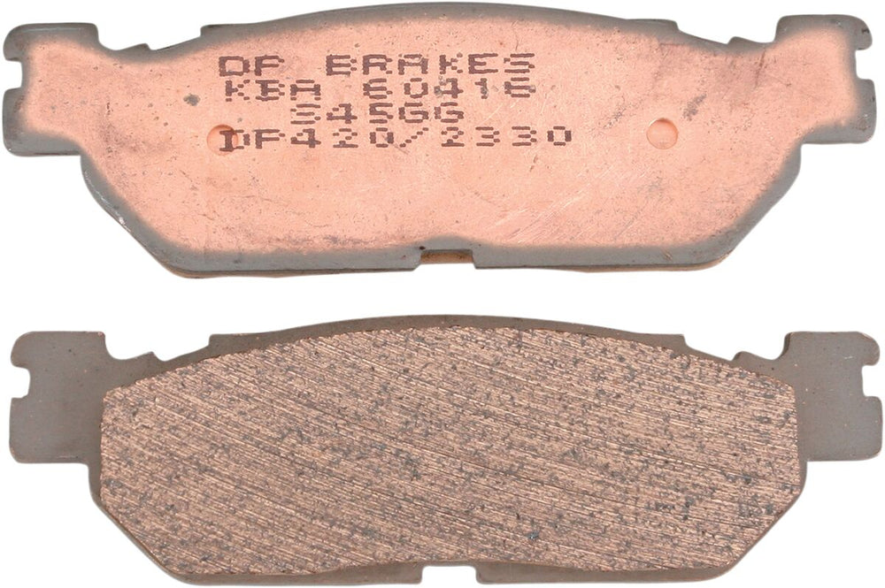 Plaquettes de frein fritté métal DP Brakes Arrière pour Kawasaki J 300, Kawasaki J 300 ABS, Kymco LIKE 125 I ABS et 15 autres modèles — réf DP420