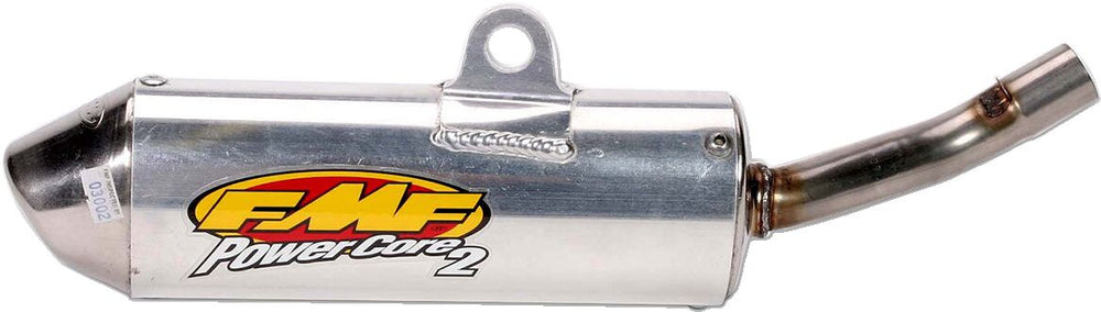 Silencieux tout-terrain FMF P-CORE2 Sil CR125 '02-07 pour Honda CR 125 R — réf FMF021009