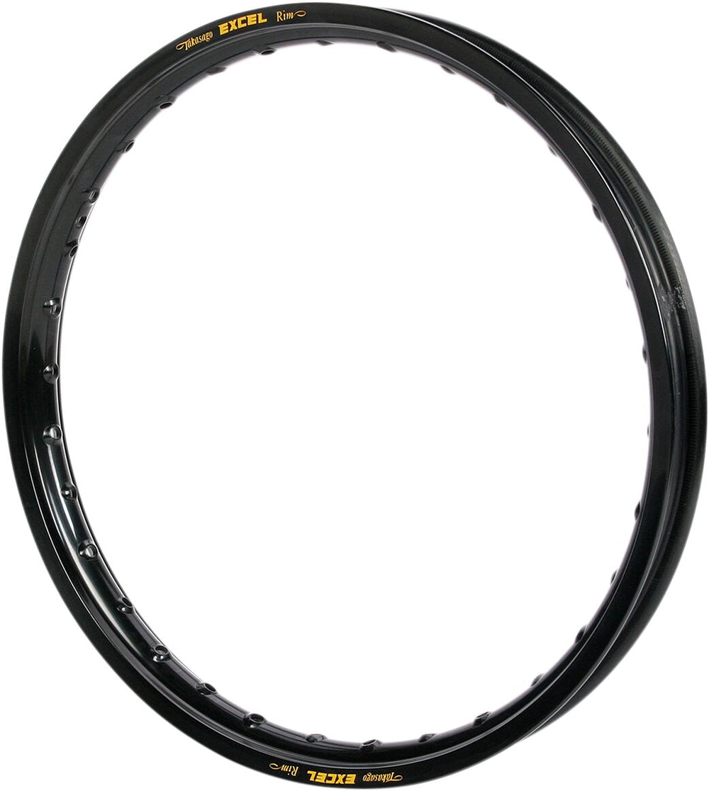 Jante moto Excel 1 40x17 32H Noir pour Suzuki RM 80, Yamaha YZ 80, Yamaha YZ 80 LW et 2 autres modèles — réf RKEBK404