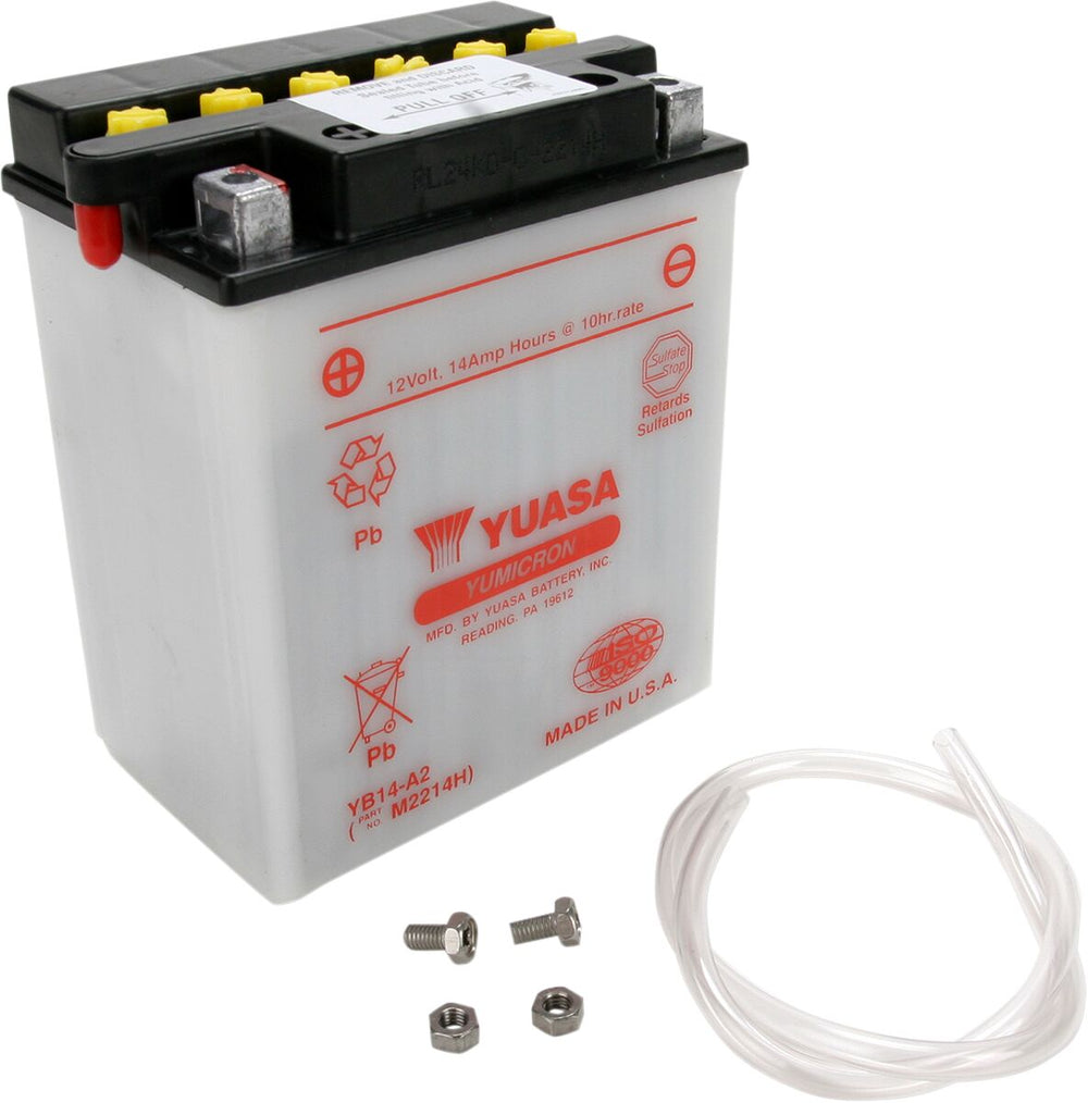 Yuasa Batterie Yuasa HD Dry YB14-A2