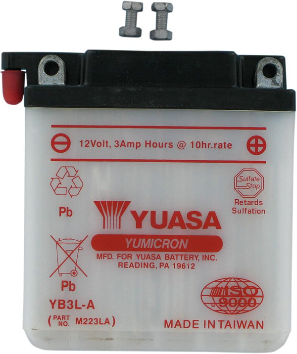Yuasa Batterie Yuasa HD Dry YB3L-A