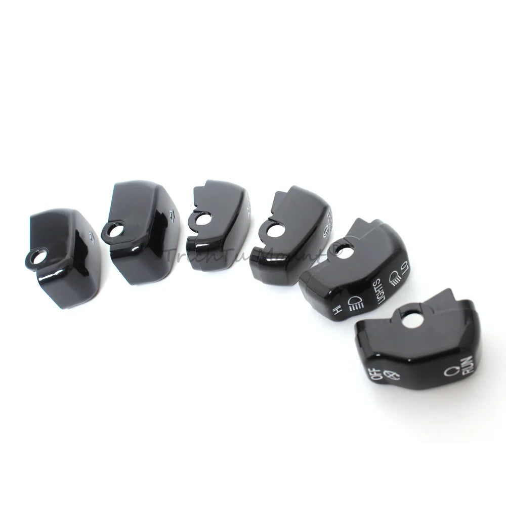 Moto pièces commande bouton commodo boîtier bouchon protection pour Harley Davidson softail Dyna Sportster V rod Fat BOY1996-2013