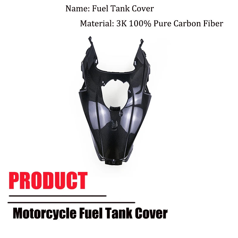 Pour BMW S1000XR S1000 XR 2015 -2019 surround 3K fibre de carbone réservoir protège-chaîne garde-boue arrière carénage kit moto