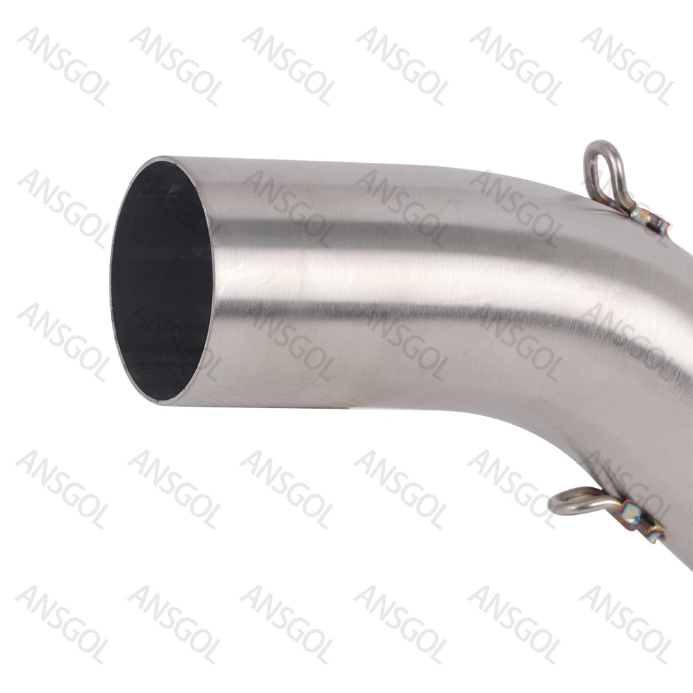 DS525X échappement raccord tube intermédiaire 51MM slip pour Voge DS525 DS 525 DS500X Moto modify silencieux mid raccord d'échappement
