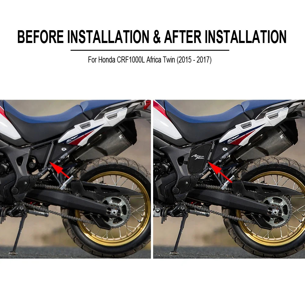 Moto pour Honda CRF1000L Africa Twin 2015 2016 2017 CRF 1000 L repair outil placement sac cadre package toolbox étanche