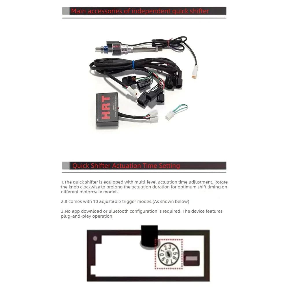 Quickshifter pour Voge DS625X 2025-/ one-way rapide shift sélecteur de vitesse rapide transmission