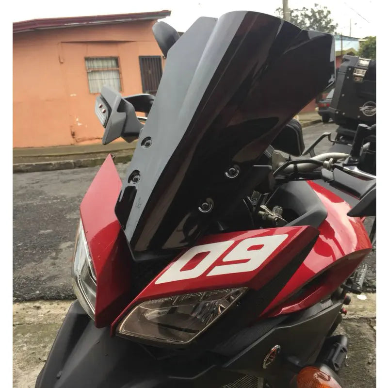 Pare-brise pour Yamaha Tracer MT-09 MT09 FJ-09 FJ09 2015 2016 2017 déflecteur teinté iridium