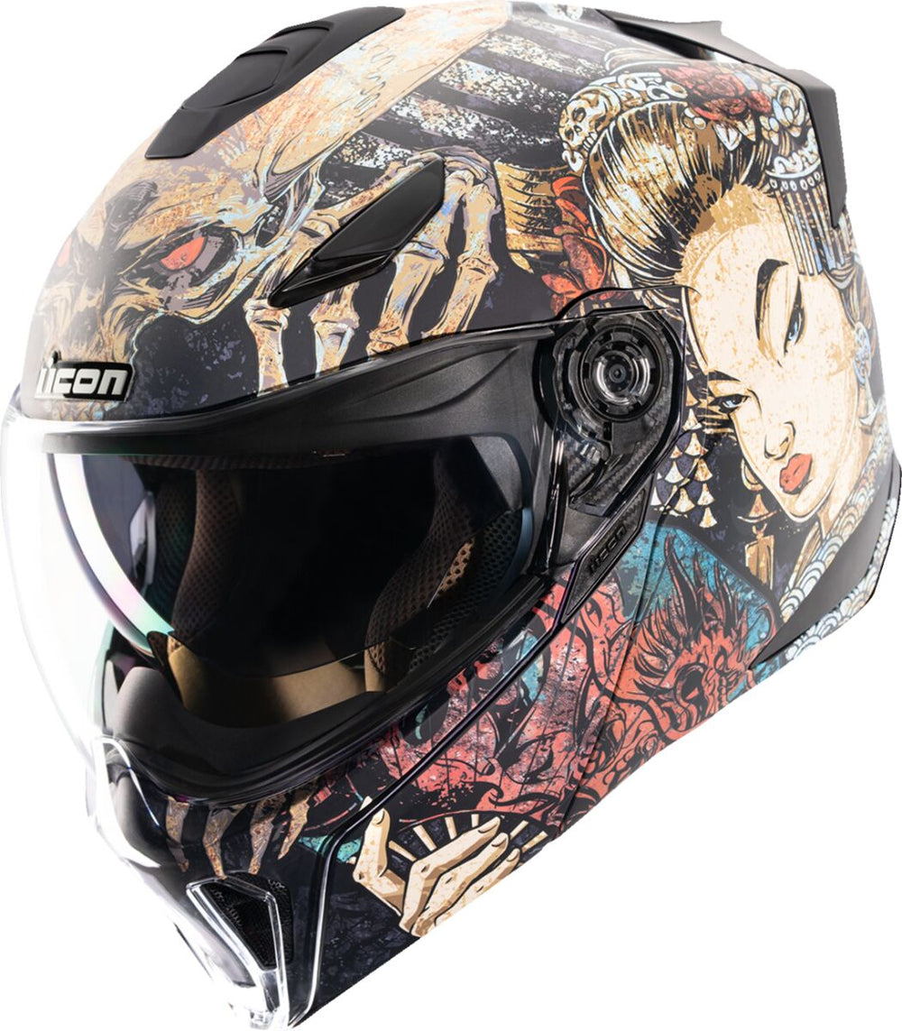 Icon Casque Threshold Odokuro Noir