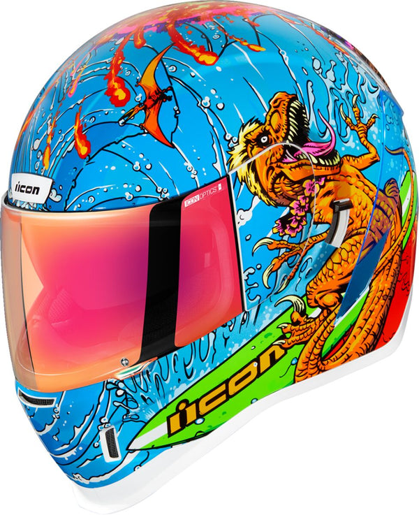 Icon Casque Airform Dino Fury Bleu