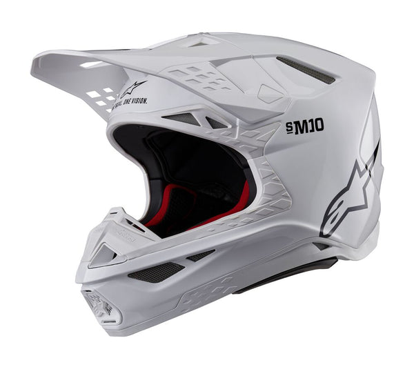 Alpinestars Casque SM10 Solid WHT M