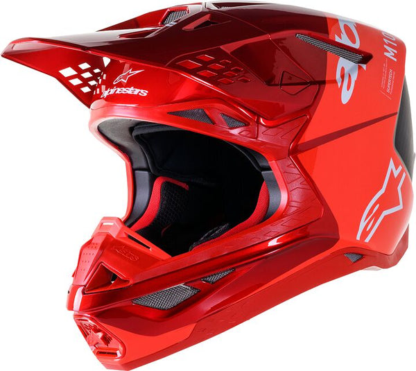 Alpinestars Casque SM10 Flood Rouge M