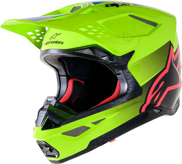 Alpinestars Casque SM10 Unit Yl/bk M