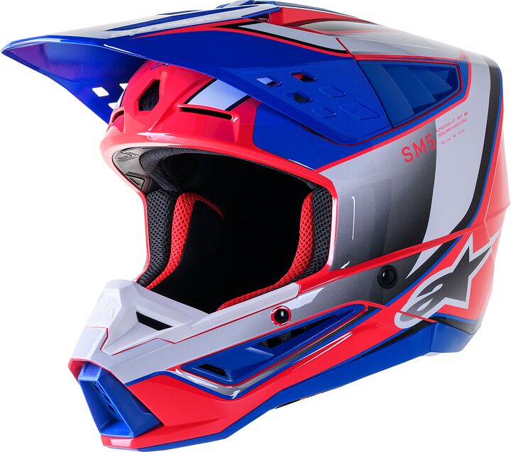 Alpinestars Casque SM5 Sail PK/BL XL