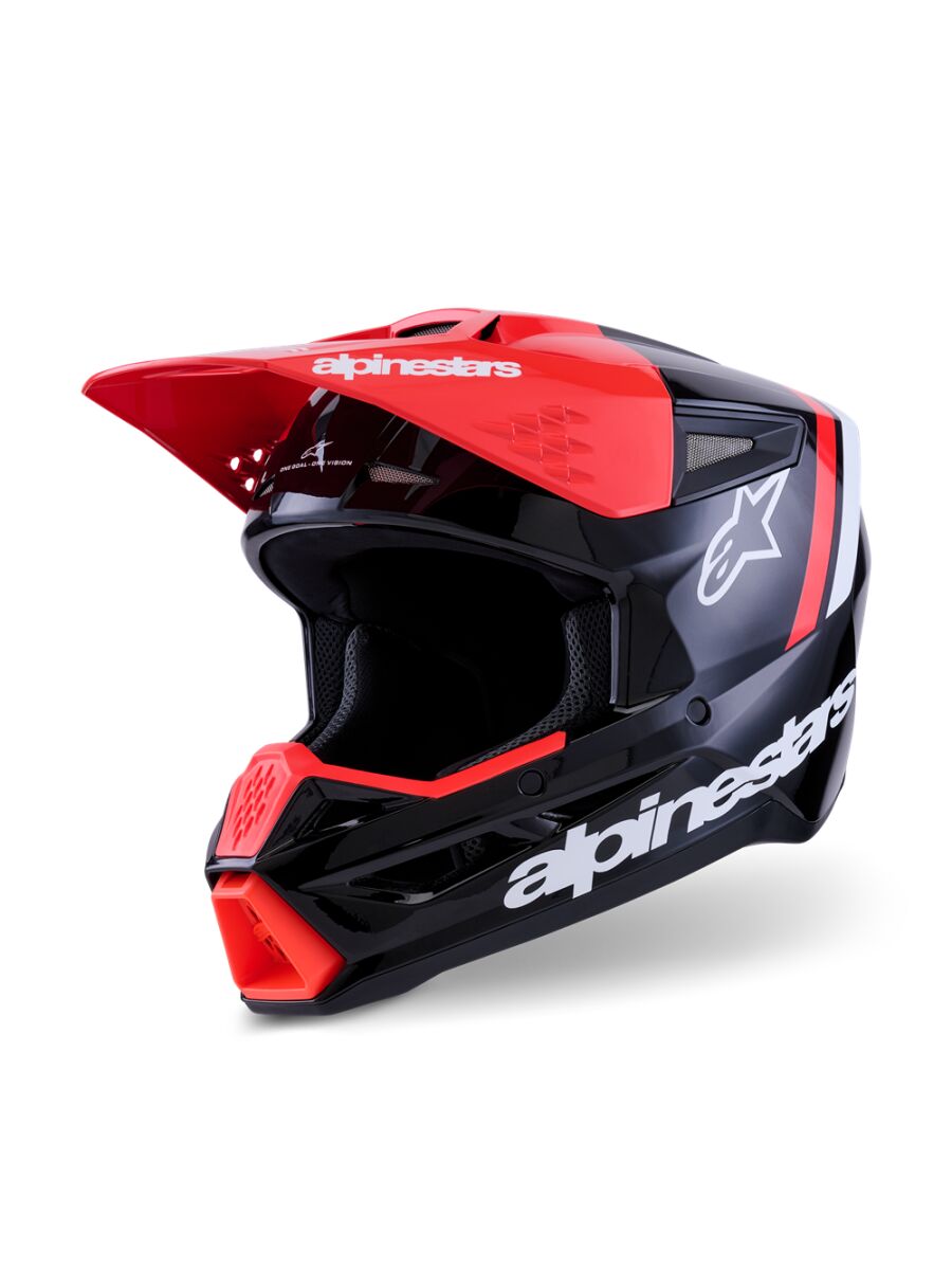Alpinestars Casque SM3 Radium Blk/red/wh M