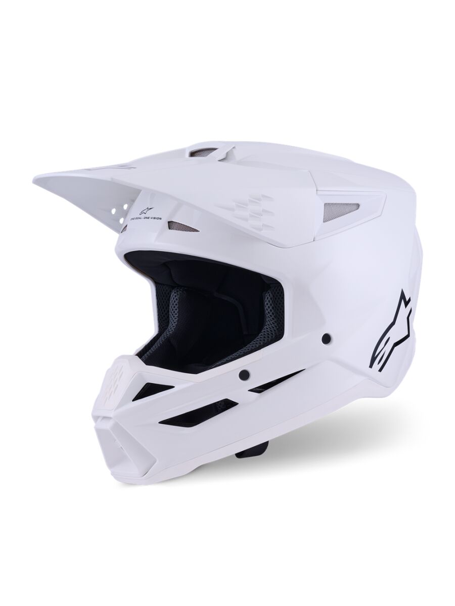 Alpinestars Casque SM3 White-gloss S
