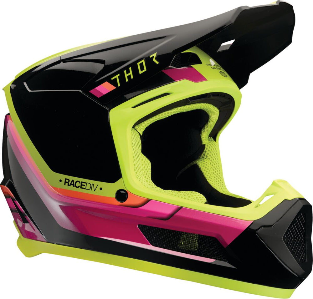 Thor Casque Fleet Yth Defy Bk/ac L