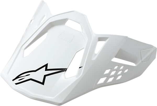 Alpinestars Visière SM10/SM8 Blanc Gloss