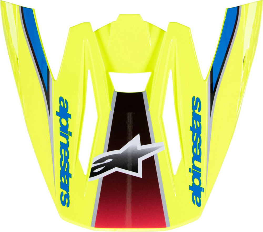 Alpinestars Visière SM5 Sail Ylw/bl