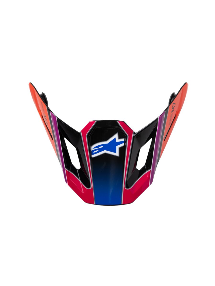 Alpinestars Visière SM7 Fuse Blu/pu/pink