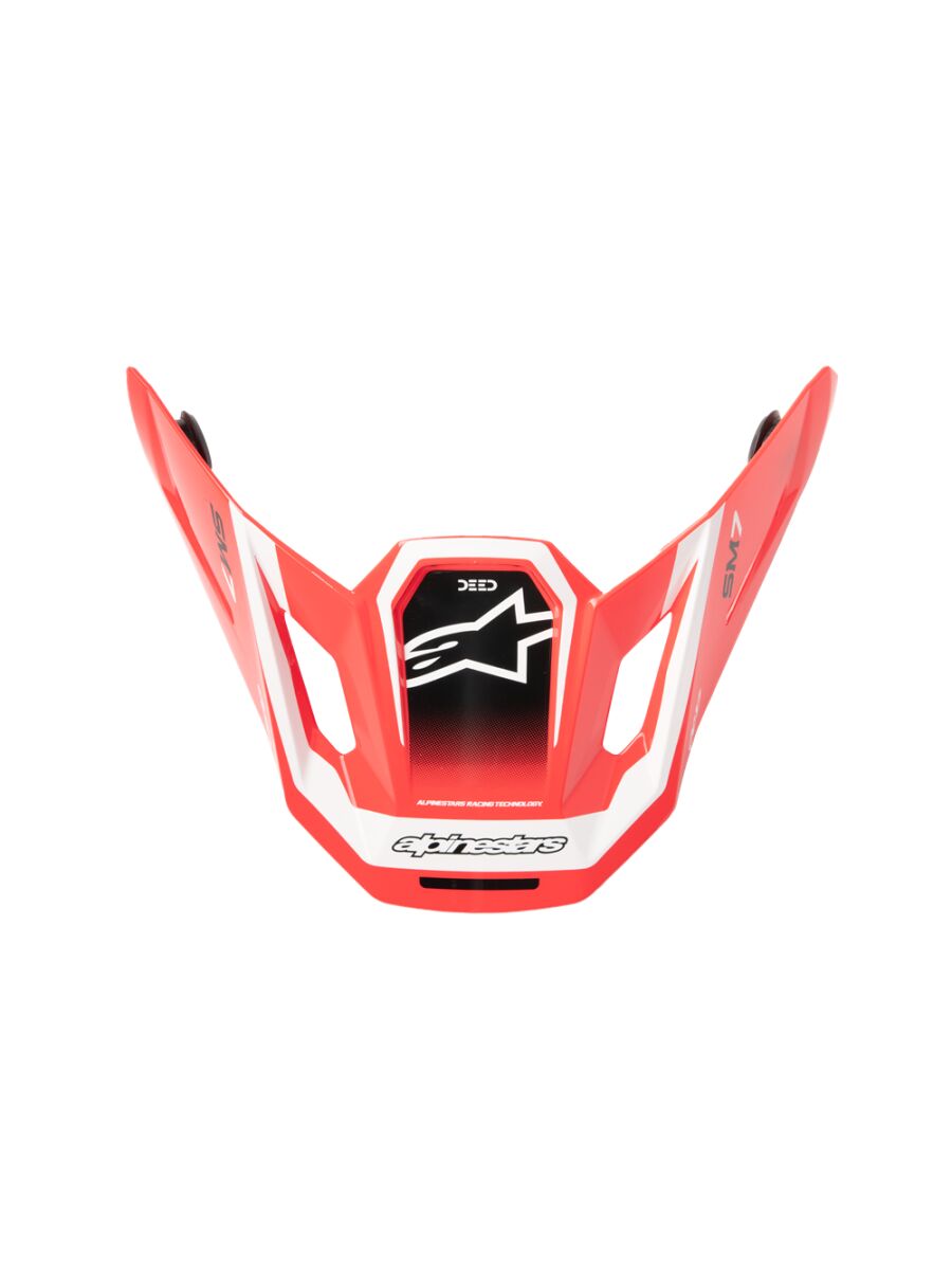 Alpinestars Visière SM7 Deed Red/blk/wh